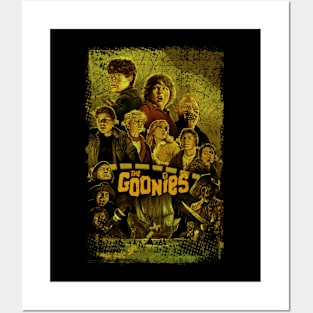 Goonies Never Give Up The Goonies T-Shirt - Overcome Any Obstacle in Your Path Posters and Art